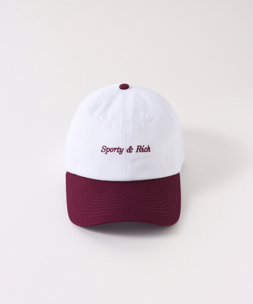 【最終値下げ】新品未使用SPORTY&RICH キャップ セール】【Sporty & Rich /スポーティアンドリッチ】HAT