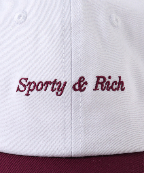 SPORTY&RICH 帽子 キャップ 「SPORTY＆RICH / スポーティアンド
