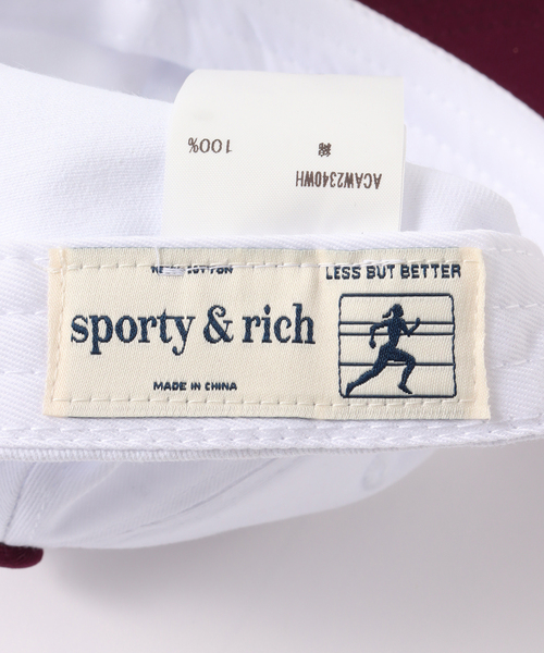 SPORTY&RICH /CLASSIC LOGO EMB ポロ Classic Logo Embroidered Polo - Cream – Sporty & Rich