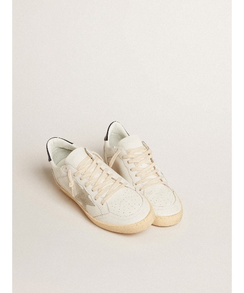 スニーカー BALLSTAR LEATHER UPPER SUEDE STAR SHINY LEATHER HEEL メンズの画像