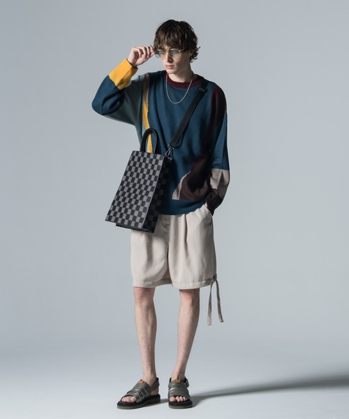 モノグラム トートバッグ glamb トートバッグ Monogram Tote Bag / モノグラムトート