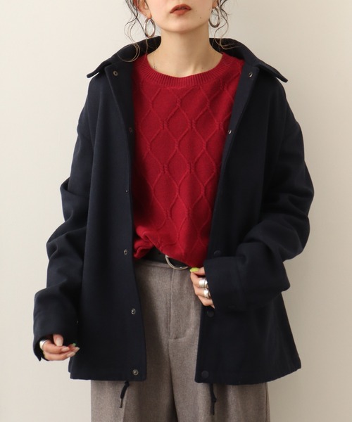 ニット セーター chiaro ジャガードニット レディース chiaro ニット セーター ジャガードニット レディース