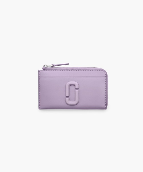 MARC JACOBS 財布 THE LEATHER COVERED J TOP ZIP MULTI WALLET