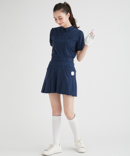 CELFORD（セルフォード） tシャツ 半袖 「CELFORDGOLF」衿付きライン