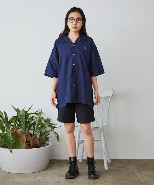 U.S. POLO ASSN. シャツ ASSN./ユーエスポロアッスン オープン