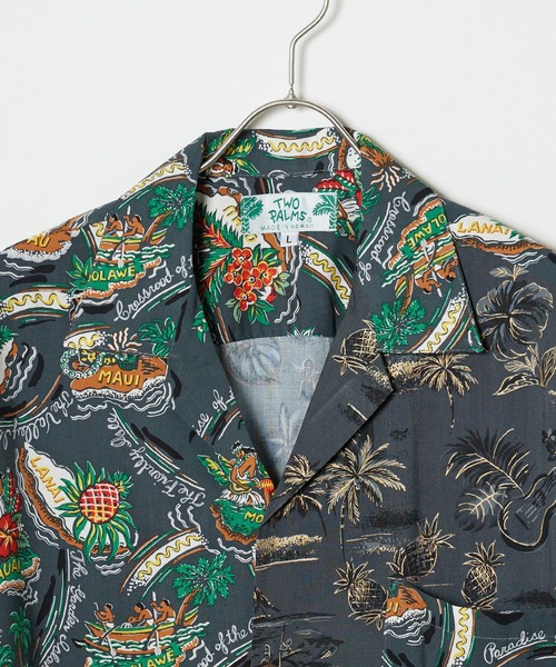 TWO PALMS シャツ PALMS/トゥーパームス S/S Hawaiian Shirt
