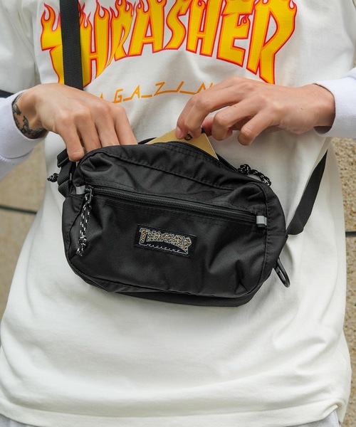 80年代 THRASHER バッグ 楽天市場】THRASHER バッグ スラッシャー ショルダーバッグ