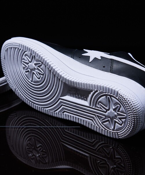 ブラックレザー スタースタッズ スニーカー FREAK'S STORE（フリークスストア） スニーカー 限定展開 STARWALK