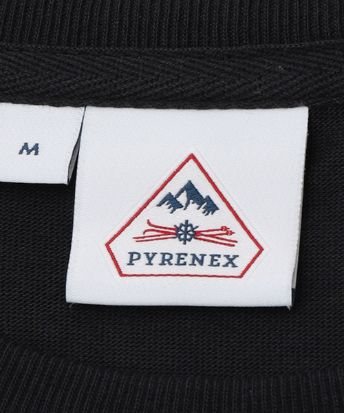 【PYRENEX / ピレネックス】 HMR016 PEAK/Tシャツ【WEB限 ABAHOUSE｜【PYRENEX / ピレネックス】 HMR016 PEAK/Tシャツ