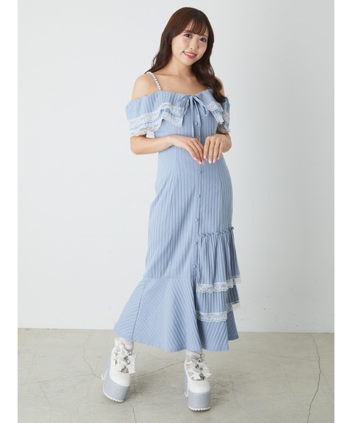 Ank Rouge（アンクルージュ） ワンピース オフショルマーメイド