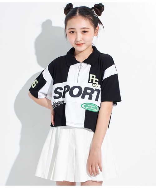 ANAP GiRL（アナップガール） tシャツ ANAPR+S「リラスポ」ハーフ