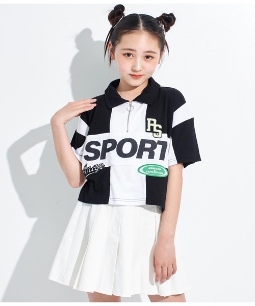 ANAP GiRL（アナップガール） tシャツ ANAPR+S「リラスポ」ハーフ