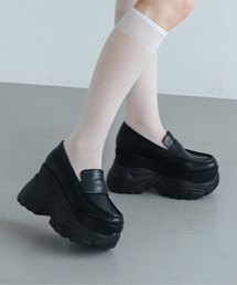 ecco エナメルローファー エナメル風ローファー - ブラック | ZARA Japan / 日本