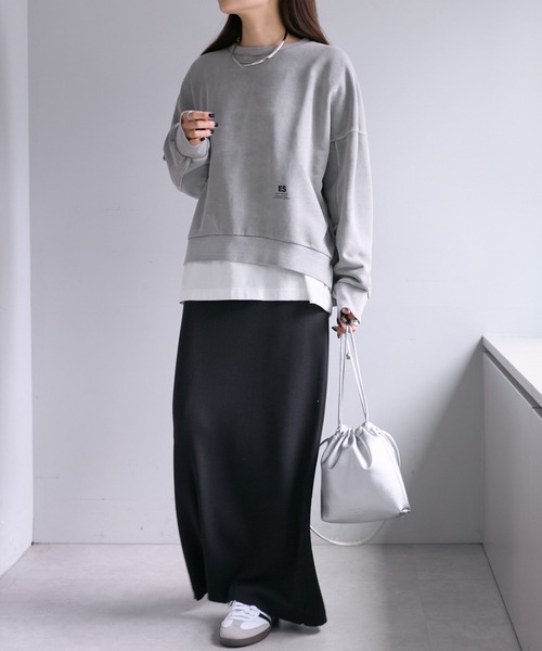 新品♡PUAL CE CIN グレー スウェット今だけ更にお値下げ♡ pual ce cin スウェット 【ZOZOTOWN限定】バックプリント裏毛