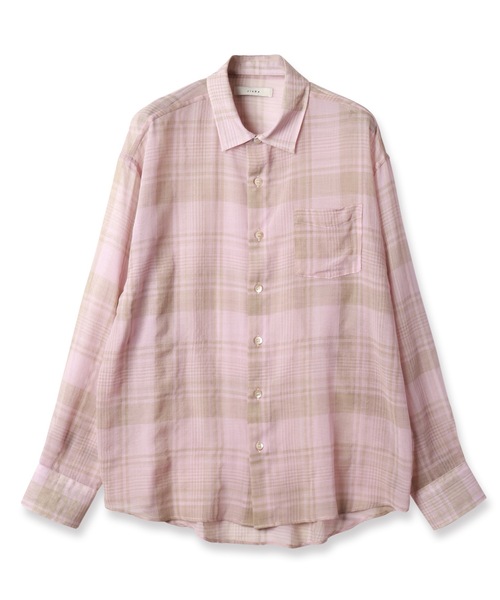 JieDa（ジエダ） シャツ CHECK SHIRT メンズ レディース : ZOZOTOWN