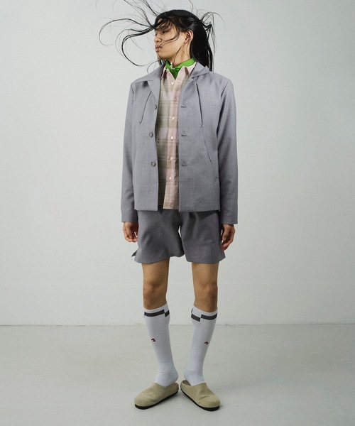 JieDa（ジエダ） シャツ CHECK SHIRT メンズ レディース : ZOZOTOWN