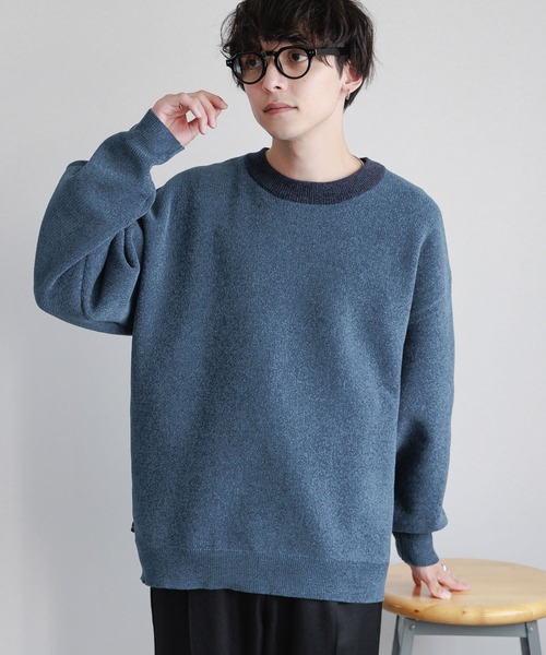 RAGEBLUE（レイジブルー） セーター ニット Reversible high gauge