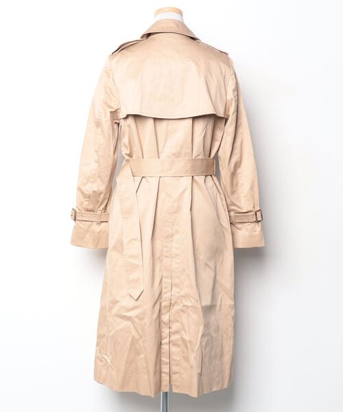 Demi-Luxe BEAMS」 トレンチコート 36 ブラウン レディース : 86019959  