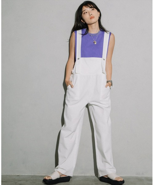 タンクトップ ノースリーブ pigment tank top レディース SUWDEE タンクトップ ノースリーブ pigment tank top レディース