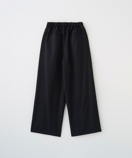 Juha（ユハ） スラックス 2TUCK WIDE EASY PANTS メンズ レディース