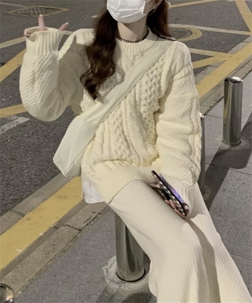 Dream garden（ドリームガーデン） ニット セーター サイドスリット