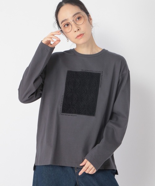 STONE ☆VIP価格  ロングスリーブ Tシャツ sa31963-2-1.jpg