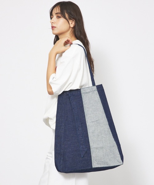 aetaデニムトートバッグ woadblue トートバッグ 「157」デニムトートバッグ / DENIM TIE