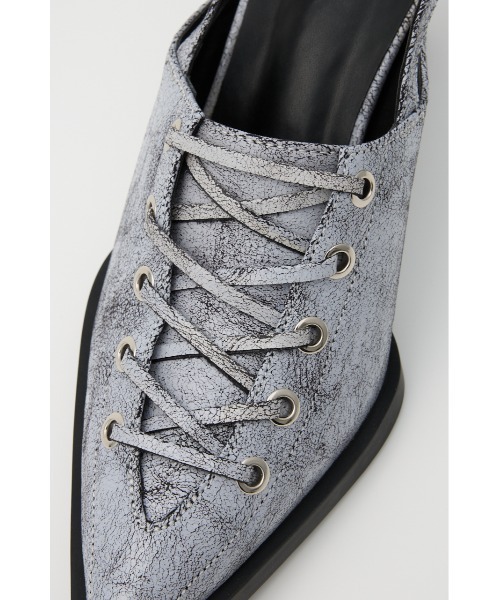 SLY パンプス LACE UP MULE レース アップ ミュール : ZOZOTOWN