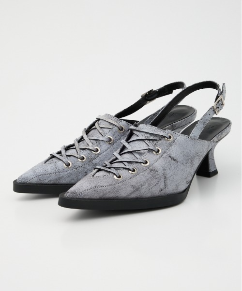 LACEUP ミュール SLY パンプス LACE UP MULE レース アップ ミュール : ZOZOTOWN