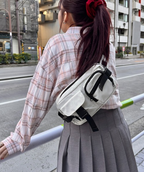 SOLLON.（ソルロン） ウエストポーチ ウエストバッグ ダブルポケット