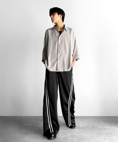 Classical Origin パンツ 「Classical Origin」「さっと脚長。」カーブ