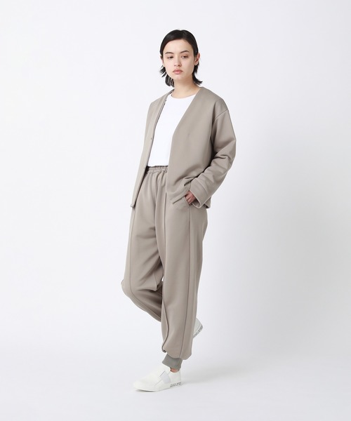 ZUCCa 「ZUCCa」 ノーカラージャケット M size ベージュ レディース 