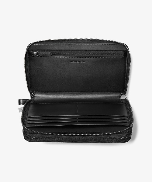 MICHAEL KORS 財布 COOPER ぺブル レザー リスレット メンズ