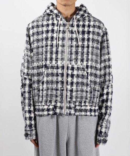 JieDa ジエダ　パーカー JieDa（ジエダ） パーカー GINGHAM ZIP PARKA メンズ : ZOZOTOWN Yahoo