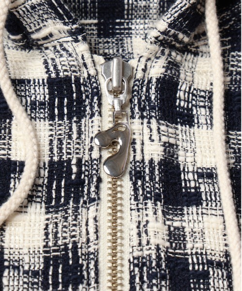 JieDa（ジエダ） パーカー GINGHAM ZIP PARKA メンズ : ZOZOTOWN Yahoo