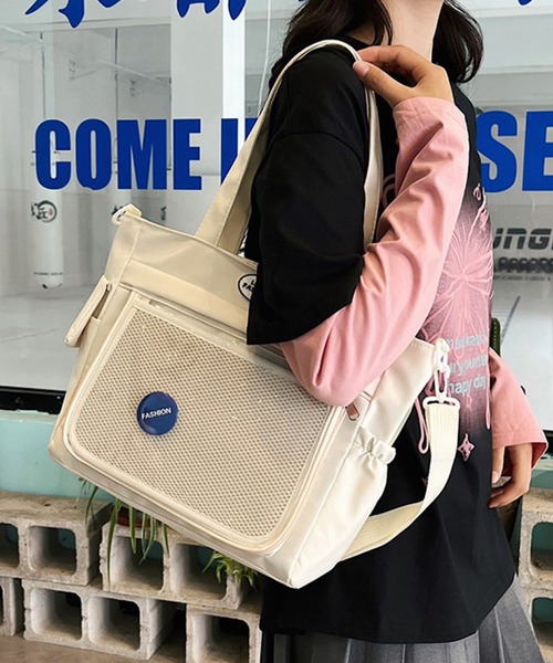 VIBGYOR トートバッグ FReePLACe/2WAY 推し活 オタ 痛 バッグ