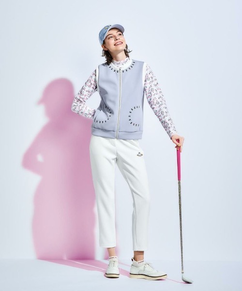 Picone CLUB（ピッコーネクラブ） tシャツ 総柄ボーダーハイネックプル 