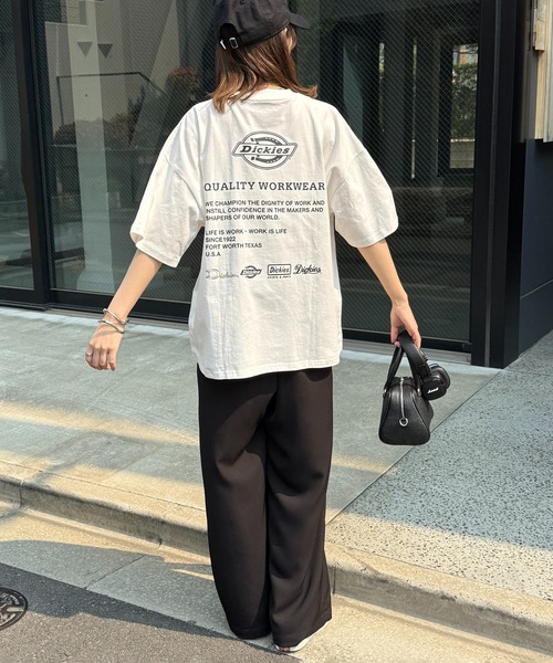 Dickies（ディッキーズ） tシャツ 「Dickies」バックプリントTシャツ