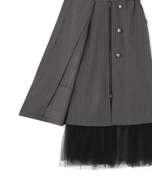 最終価格　RISLEY リズレー 　ロングスカート Risley スカート Risley/リズレー/ウエストリブスカート