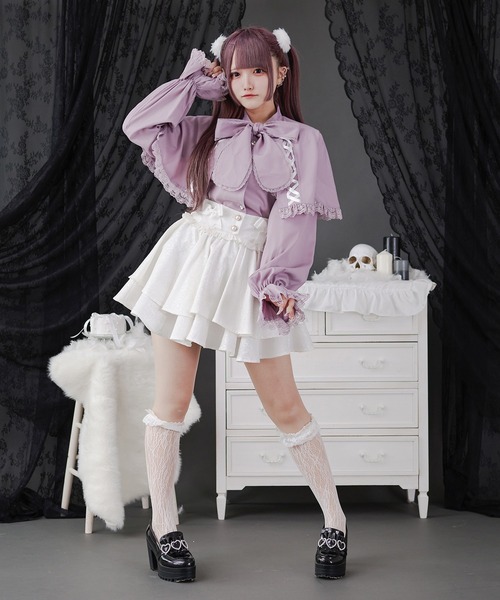 Pal elfy ブラウス シャツ 魔法少女ケープブラウス レディース