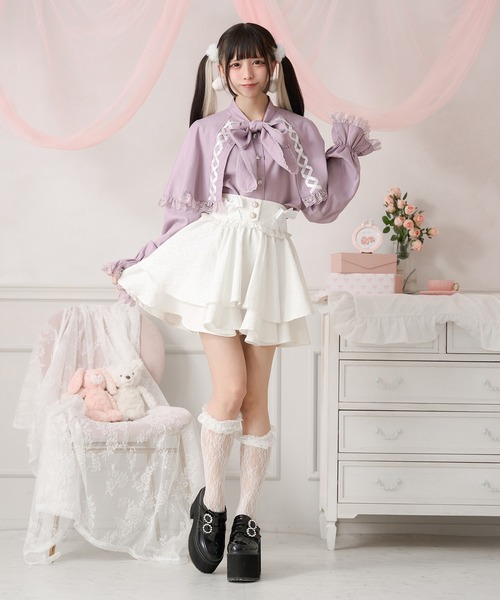 Pal elfy ブラウス シャツ 魔法少女ケープブラウス レディース