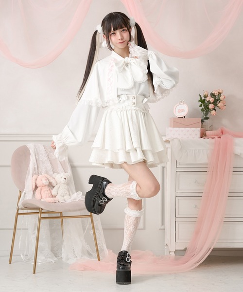 Pal elfy ブラウス シャツ 魔法少女ケープブラウス レディース