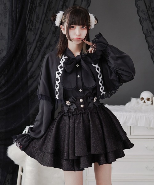 Pal elfy ブラウス シャツ 魔法少女ケープブラウス レディース