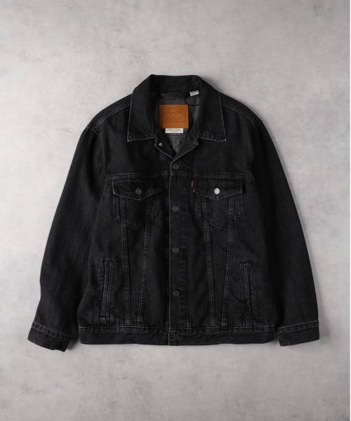 levi's リーバイス　トラッカー　Gジャン　ブラック S×O×B Levi's/リーバイス トラッカージャケット ブラック ROUND