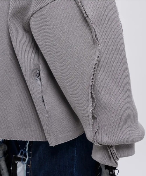 トップス Seivson Fluid Sculptural Knit Cardigan Seivson（セイヴソン） カーディガン 「 Seivson 2000 DIAMOND