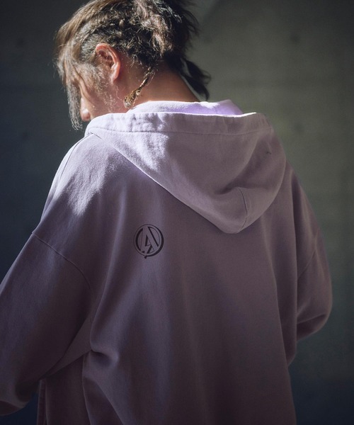 パーカー ADAMPATEK/pigment dyeing zip hoodie/ピグメント染めジップパーカー(AP2514012) レディース メン ADAM PATEK パーカー ADAMPATEK/pigment dyeing zip hoodie
