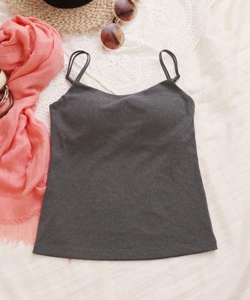 northerly（ノーザリー） キャミソール 「ブラキャミ」リブカップ付き