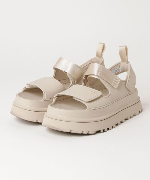 UGG フラットサンダル ベージュ UGG Australia 「UGG」 フラットサンダル 24cm ベージュ
