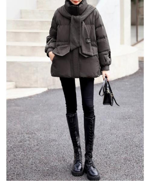 「Dream garden」 ブルゾン S ブラック レディース_画像3