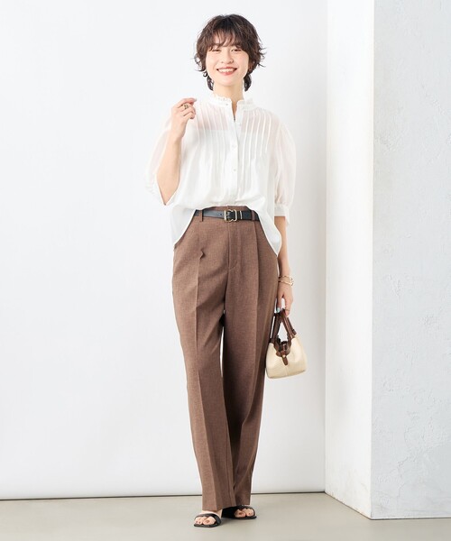 No.174＊16点まとめ売り＊アンタイトル、ノーリーズ、プラステ他 NOLLEY'S ブラウス シャツ 5分袖衿フリルブラウス レディース